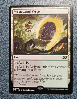 x1 Wastewood Verge DFT Aetherdrift MTG 268 RARE M/NM 1x - Image 1