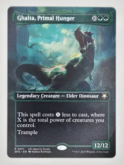 MTG Ghalta, Primal Hunger (Borderless) SPG Rare Normal #11 - Image 1