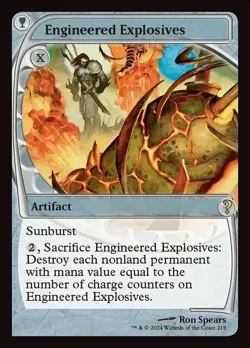 MTG Engineered Explosives - Foil, NM-Mint, English Mystery Booster 2 - Image 1
