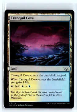MTG Magic the Gathering Card - FOIL Tranquil Cove - March of the Machine - Image 1