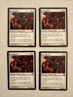 4x Fencing Ace 11/274 Return to Ravnica MTG Magic the Gathering NM - Image 1