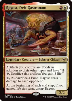🧙Ragost, Deft Gastronaut R 0224 Foil EOE Edge Of Eternities MTG - Image 1