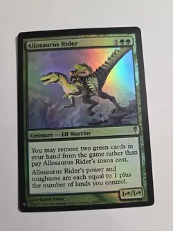 Allosaurus Rider FOIL x1 MTG ENGLISH Rare Check My Store! - Image 1
