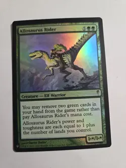 Allosaurus Rider FOIL x1 MTG ENGLISH Rare Check My Store! - Image 2