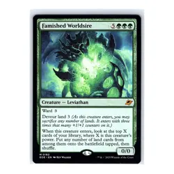 Famished Worldsire #0182 Mythic Creature-Leviathan MTG 2025 Edge of Eternities - Image 1