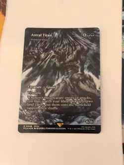 Astral Titan - Showcase - Foil - Final Fantasy: Through The Ages - FCA - MTG - Image 1