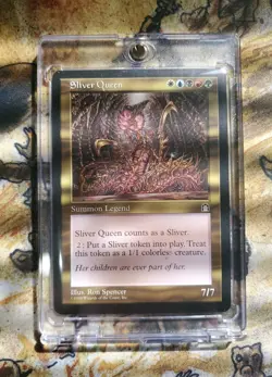 MTG Sliver Queen Stronghold 1998 Magic The Gathering - Image 1