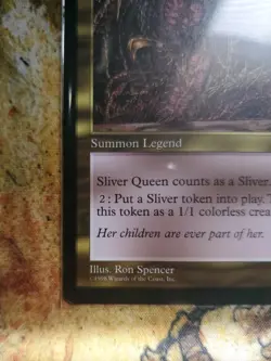 MTG Sliver Queen Stronghold 1998 Magic The Gathering - Image 4