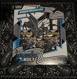 Pokemon Scarlet & Violet Black Bolt Binder Collection Box - Image 1