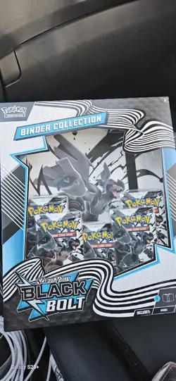 Pokemon Scarlet & Violet Black Bolt Binder Collection Box - Image 1