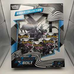 Pokemon Scarlet & Violet Black Bolt Binder Collection Box - Image 1