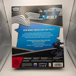 Pokemon Scarlet & Violet Black Bolt Binder Collection Box - Image 2
