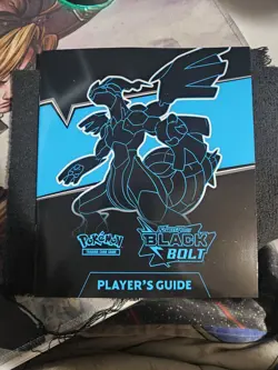 Black Bolt Player's Guide from Elite Trainer Box - Pokemon TCG - Image 1