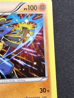 SWIRL SORTIE DE COFFRET NM taille standard Lucario XY140 Promo Carte Pokemon FR - Image 5