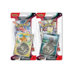 Pokemon TCG OBSIDIAN FLAMES PAWMI Or WOOPER Checklane Blister Pack - Image 1