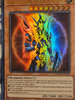 Yugioh Black Luster Soldier - Envoy of the Beginning x3 MAMA-EN047 Ultra Rare - Image 5