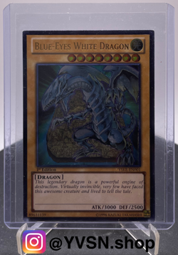 Yugioh! Blue-Eyes White Dragon YSKR-EN001 Ultimate Rare 1st Edition *see descrp* - Image 1