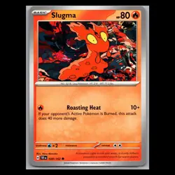 Temporal Forces - Slugma - 028/162 - TCG Pokemon Card - Image 1
