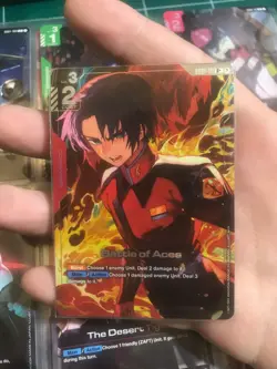 Gundam Card Game TCG - Battle of Aces - GD01 111 R+ - Image 1
