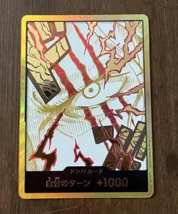 DON !! Card Shanks Gold ONE PIECE CARD THE Best vol.2 Japanese - Image 1