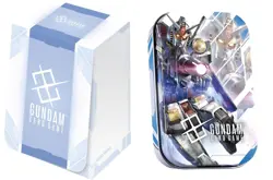 Gundam Card Game Official Card Case Set 01 & Damage Counter Dice 01 NEW BANDAI - Image 1
