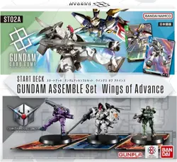 Set of 12 Gundam Card Game Assemble Only ST01A ST02 ST03A ST04A No Card - Image 2