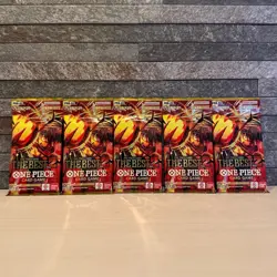 Presale One Piece Card Game Premium The Best PRB-02 5 Pack Set Japanese TCG New - Image 1