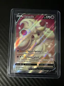 Alcremie v Full Art Ultra Rare Pokemon TCG Card 064/072 Shining Fates - Image 2
