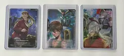 Gundam Card Game Promo Lot - Heero RP-001 Zechs RP-002 Relena EXRP-001 SDCC 2025 - Image 2