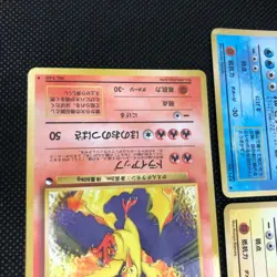 Used 3Lot Pokemon Card Old Back Fire Freezer Thunder Expansion Sheet Pokeka FS - Image 3