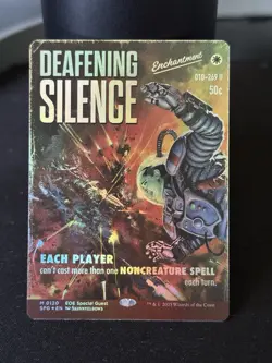 Deafening Silence 120 FOIL MTG Edge of Eternities Special Guest - Image 1