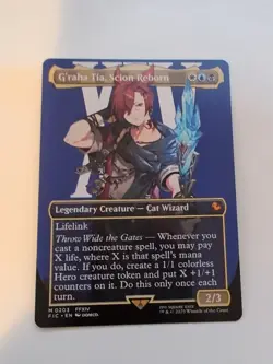 G'raha Tia, Scion Reborn (Borderless 203) - NM - MTG FINAL FANTASY - Image 1