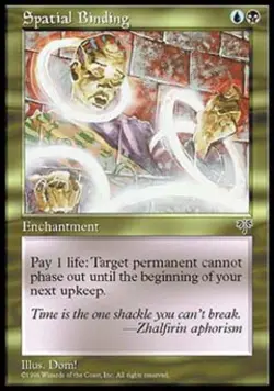 Spatial Binding - Light Play MTG Mirage - Image 1