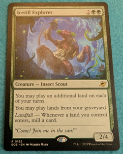x1 Icetill Explorer - Edge of Eternities #192 Rare - Mint, Pack Fresh - MtG - Image 2
