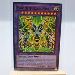 Yugioh TCG Trading Card Single Absolute Axon Kicker #034 Psychic Fusion - Image 1