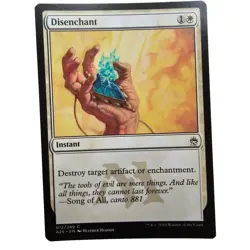MTG Magic The Gathering Disenchant Card 012/249 White Masters 25 - Image 1
