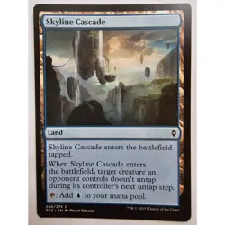 MTG Magic The Gathering Skyline Cascade Land Card BFZ EN 246/274 Battle for Zend - Image 1