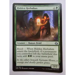 MTG Magic The Gathering Hidden Herbalists Creature Card MTG Aether Revolt 110/18 - Image 1