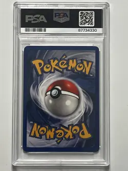 1999 Dragonite 19/62 Fossil Regular Unlimited Pokemon Card PSA 8 NM-MT Non Holo - Image 2