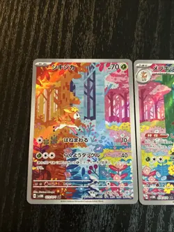 Deerling 073/071 Sawsbuck 074/071 AR Pokemon Card sv5M set Cyber Judge Japan NM - Image 3