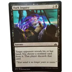 MTG Magic The Gathering Dark Inquiry 065/196 RIX Sorcery Card Black Rivals of Ix - Image 1