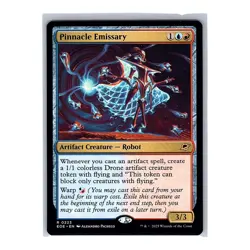 Pinnacle Emissary #0223 Rare Artifact Creature-Robot MTG 2025 Edge of Eternities - Image 1