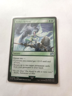 Rydia's Return Final Fantasy MTG - NM - Image 1