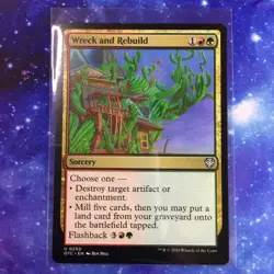 Wreck and Rebuild - Commander: Outlaws of Thunder Junction #0250 MTG Magic The G - Image 1
