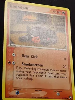 NEUVE MINT Houndour 59/109 Ex Team Rocket Returns Carte Pokemon English - Image 2