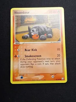 NEUVE MINT Houndour 59/109 Ex Team Rocket Returns Carte Pokemon English - Image 4