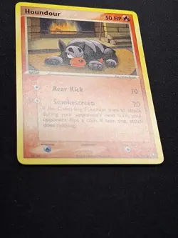 NEUVE MINT Houndour 59/109 Ex Team Rocket Returns Carte Pokemon English - Image 5