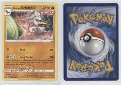 Galarian Sirfetch'd Pokemon Sword & Shield Chilling Reign #079 1bu3 - Image 3