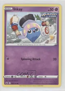 Inkay Pokemon Sword & Shield Chilling Reign #069 18bm - Image 1