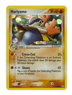 Hariyama 31/106 | EX Emerald | Stamped Reverse Holo | English Pokemon | LP - Image 3